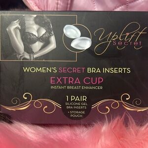 Women's Silicone Bra Inserts - Clear